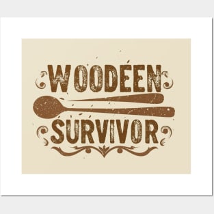 wooden spoon survivor Posters and Art